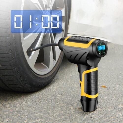 Wireless American plug Car Air Compressor Pump Portable Handheld Car Tire Inflator Air Pump 150 PSI Repair Tool for Motocycle