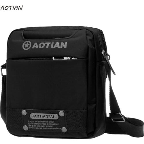 AOTIAN Brand 2021 Men bag Casual Shoulder Bag Waterproof Man Casual Crossbody Bags Nylon Male Messenger Bags Handbag