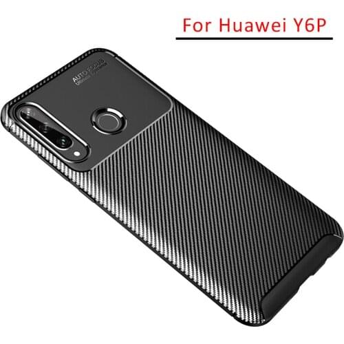 Case for huawei y6p bumper cover on huaweiy6p y 6p 6 y6 p yp6 6yp protective phone coque back bag silicone matte soft tpu shell