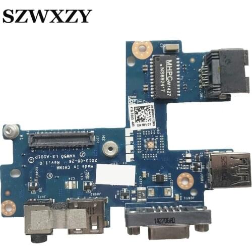 For DELL E5540 USB Audio Lan port board 9WMHY 09WMHY CN-09WMHY LS-A101P Full Tested