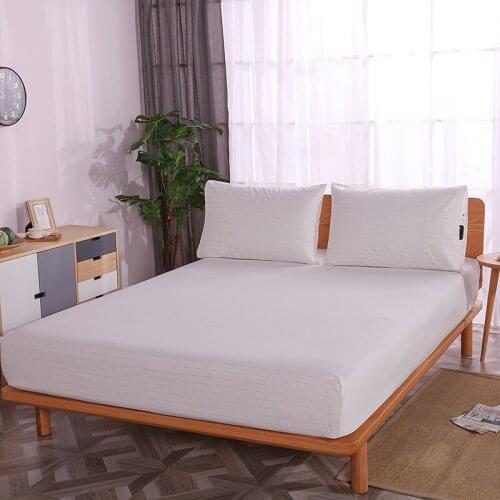 Earthing Fitted Sheet (153x203cm) Silver Antimicrobial Fabric Conductive Queen for healthy sleep Silver With 2 Pillow case