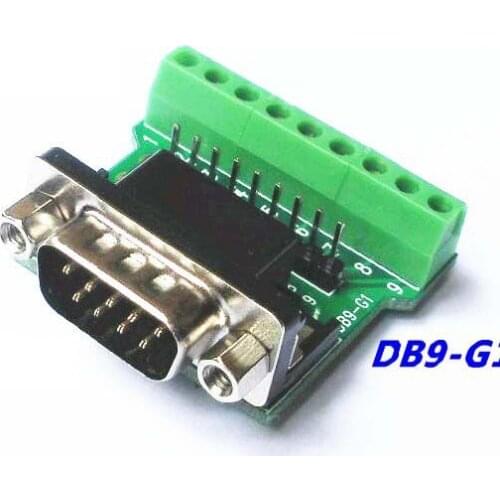DB9-G1 Male head turn terminal A serial port terminal DR9 DB9 Transfer terminal Turn a serial port terminal Male