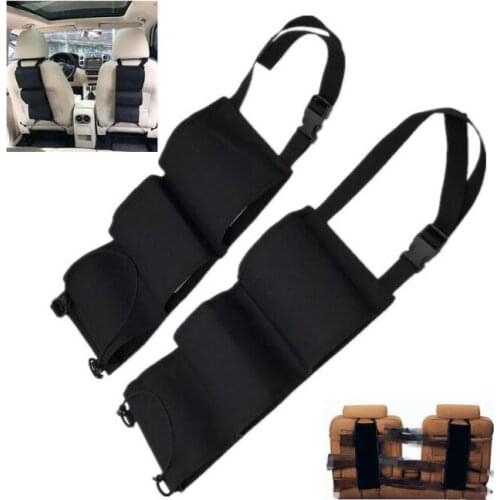 Gun Holsters Front Seat Gun Case Bag Car Seat Back Gun Rack Belt Storage Outdoor Hunting Rifle Safe Tactical Car Gun Holster