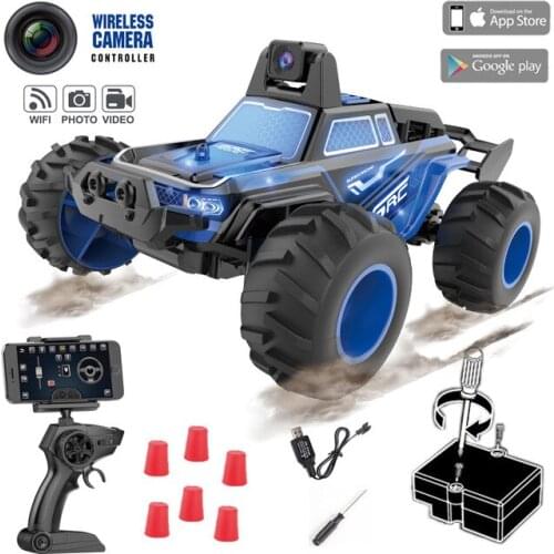 RC Car With Camera Mini high-speed car with camera Real-time image transmission toys For Children