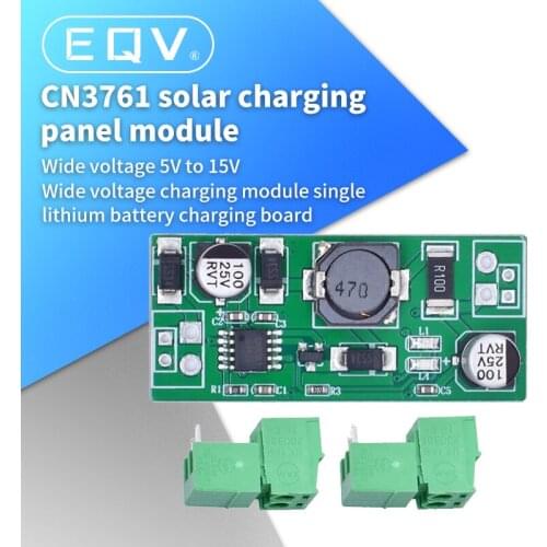 CN3761 Lithium Battery Charger Protection Board Module for 4.2V Solar Panel Regulated Charging