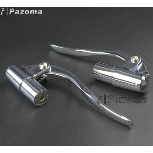 Motorcycle Aluminum Brake Clutch Lever Cable Actuated Clutch for Custom Chopper Bobber Russian Soviet Ukrainian Model