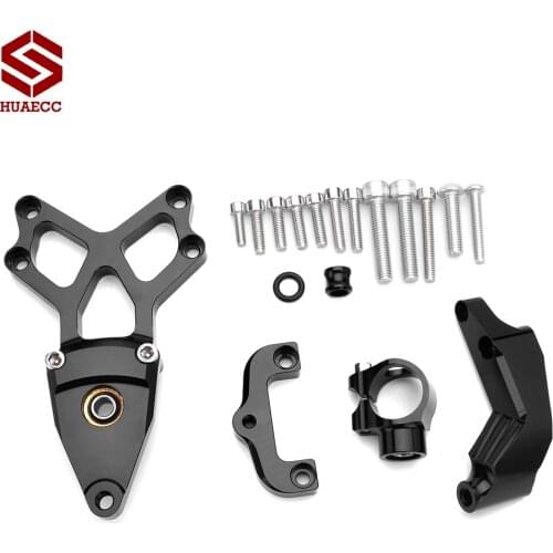 Motorcycles Aluminum Steering Stabilize Damper damping Bracket Mount Kit For Honda CBR1000 2008-2014