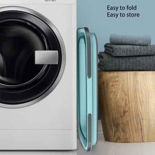 2021 New Rectangular Portable Foldable Bucket Practical with Double Carry Handle Outdoor