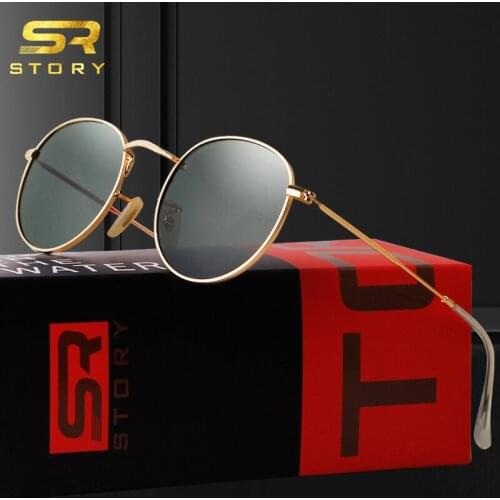 STORY 2020 Small Round Sunglasses Polarized Women Men Brand Design Fashion Trendy Vintage Glasses Cool Beach Sun Shade Female