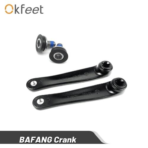 Okfeet Ebike BAFANG BBS01 BBS02 BBSHD Bicycle Crank Part Accessories for Electric Bikes Mountain Bicycle
