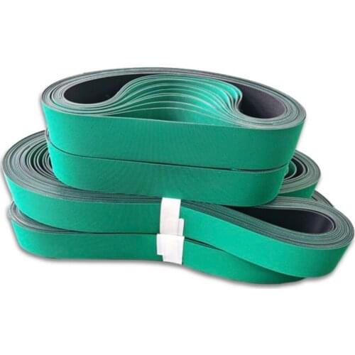 Perimeter:1250x20x1mm Elastic Conveyor Belt Rubber Flat Antistatic Strong Adhesion Belt