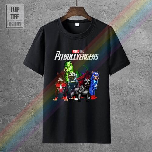 Pitbullvengers Pitbull Endgame MenS Black T Shirt Cotton S 6Xl