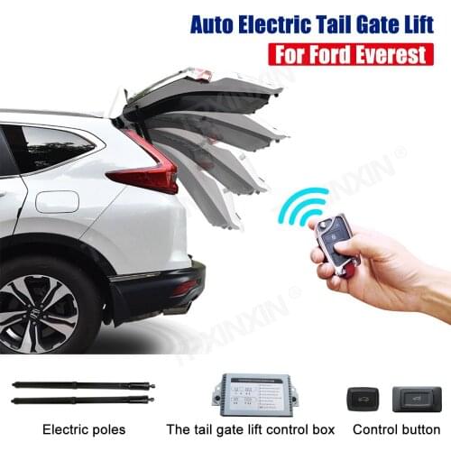 Easy to install Smart Auto Electric Tail Gate Lift for Ford Everest 2016 with Remote Control Drive Seat Button Control Set