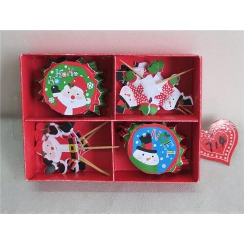 Christmas DIY Decorations Christmas Day Decoration Childrens Handmade DIY Painted Gifts Single Sale