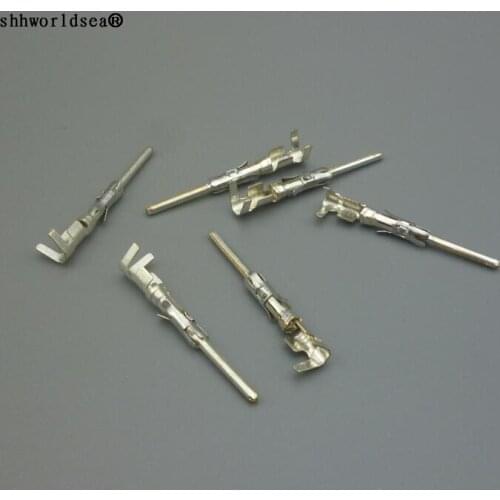 Shhworldsea Auto car splices male wire terminal G31 rimp terminal electrical pin terminal DJ211-1.5B