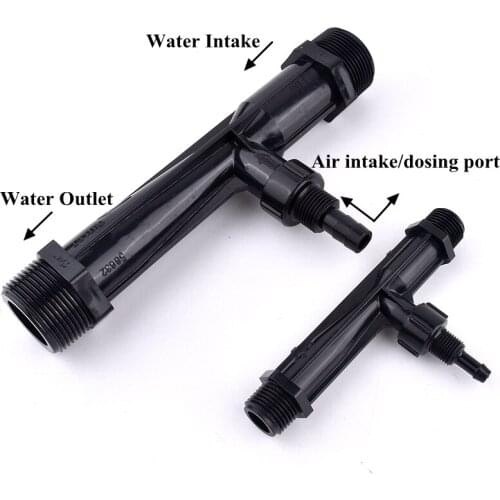 1pc 1/4"~2" Male Thread Venturi Irrigation System Fertilizer Injector Garden Automatic Fertilizer Injector Water Pipe Syringe