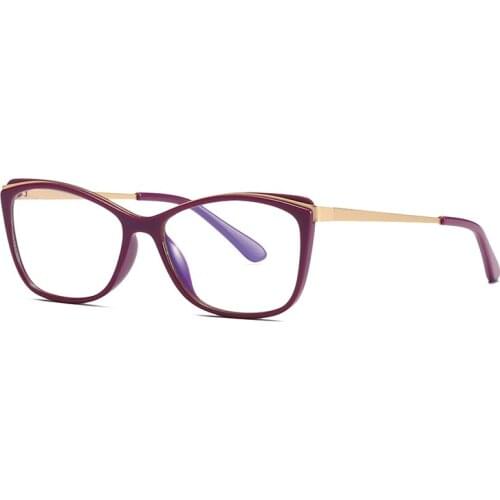 Ultralight Alloy+PC Round Glasses Frame Women Prescription Eyeglasses Myopia Optical Frames Female Eyewear