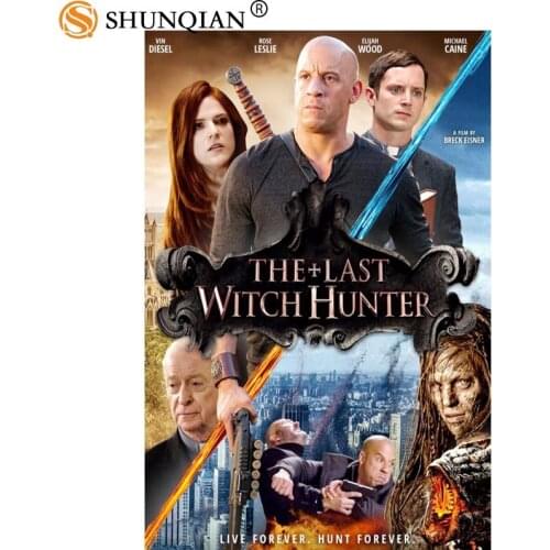 Custom canvas poster Art Last Witch Hunter Decoration poster cloth fabric wall poster print Silk Fabric Print
