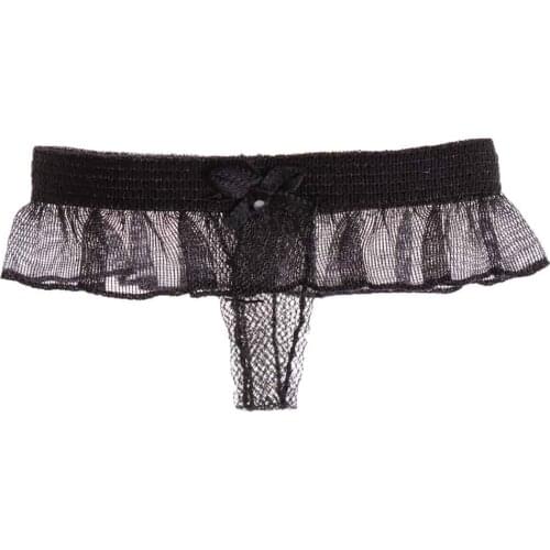 1:6 Scale Female Briefs Lace Thong For //Kumik Figure DIY