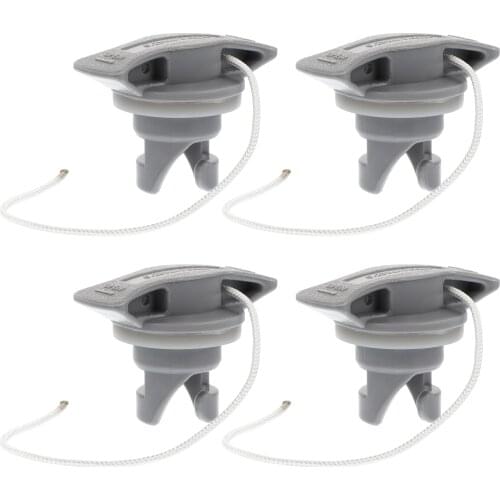 4pcs Kayak Valve Caps Air Valve Covers Inflatable Boat Air Plugs Kayak Parts