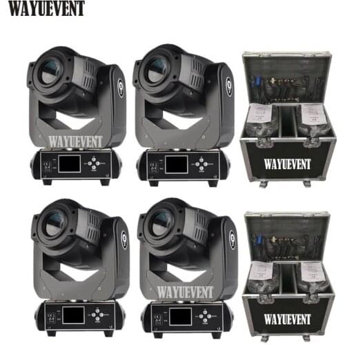 4pcs / lot Spot Lyre 90W Gobo LED Lyre Moving Head Light Spot Moving Head Light for Stage Theater Disco Nightclub Party