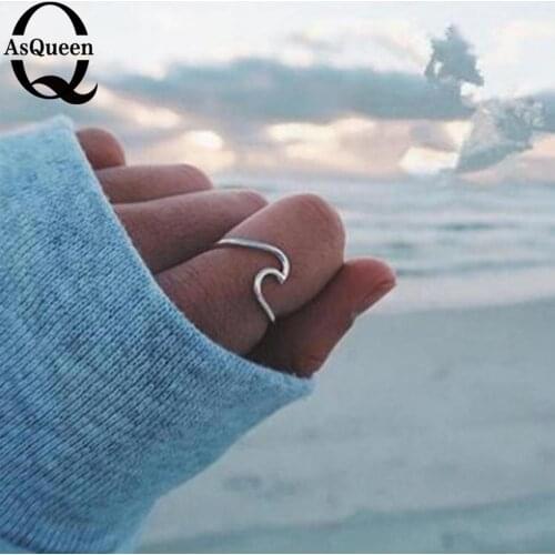 Женские золотые кольца ASQUEEN Q China At AliExpress