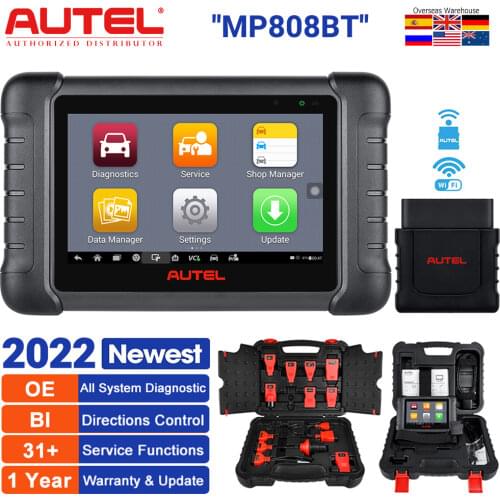 Autel MaxiPRO MP808BT Automotive Diagnostic Scan Tool With AutoVIN, Oil Reset, EPB, Active test OE-All Systems Diagnosis Scanner