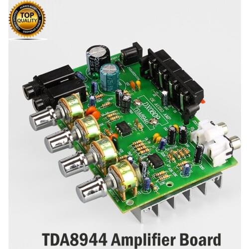 Digital Audio Power Amplifier Volume Tone Control Board Kit TDA8944 DC12V/2A
