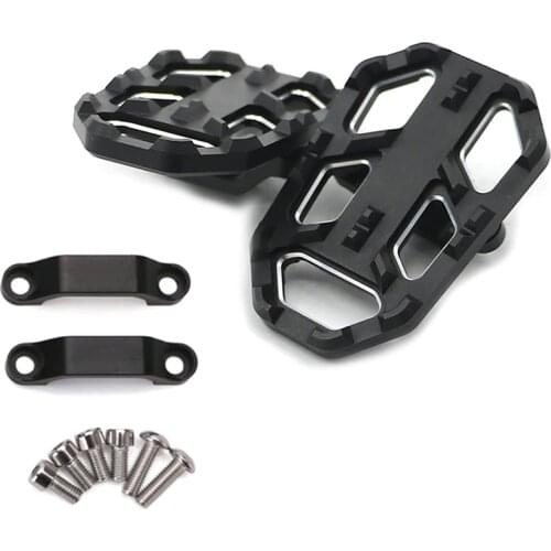For Honda Nc700X Nc700S 2012-2014 And Nc750X Nc750S 2014-2018 Cnc Aluminum Motorbike Foot Pegs Footpegs Footrests(Black)