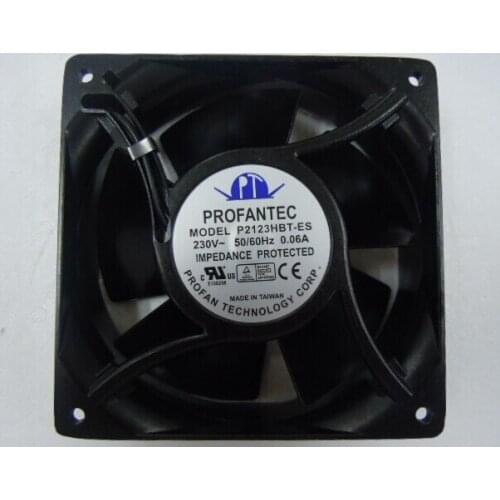 For Hong P2123HBT-ES 120*120*38 220V cabinet fan high temperature fan
