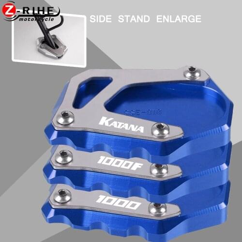 For SUZUKI GSX-S1000F 2015-2021 Motorcycle Accessories GSX-S1000F 15-21 Side Stand Enlarge For SUZUKI GSX-S1000 Katana 2019-2021
