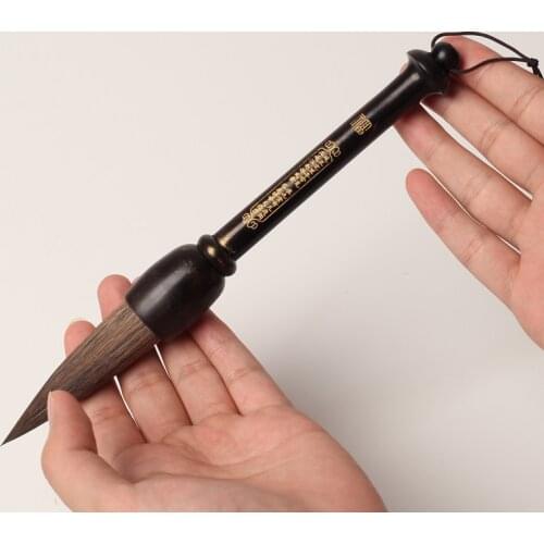 Horse Hair Calligraphy Pen Caligrafia Large Hopper-shaped Brush Pen Calligraphy Couplets Writing Painting Brush Art Brush