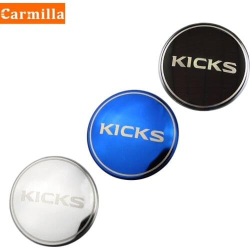 Stainless Steel Car Wheel Caps Cover for Nissan Kicks 2017 - 2021 Accessories 4Pcs/Set Wheels Covers Trim Carmilla
