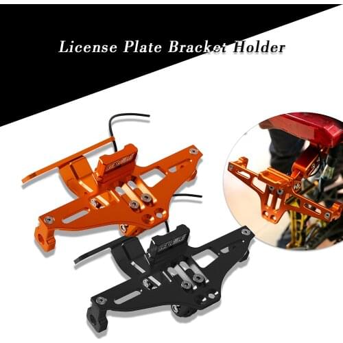 Motorcycle License Plate Bracket Holder For Ducati MONSTER 797 HYPERMOTARD 821 950 MULTISTRADA 750SS 748 S R 750 Monster Dark