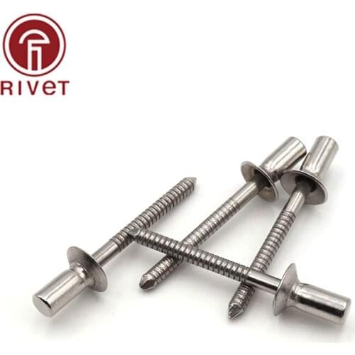 M4.0 50PCS GB 12616 Stainless Steel Countersunk rivets Closed End Blind Rivet Sealed Hollow Rivets Blind Rivets