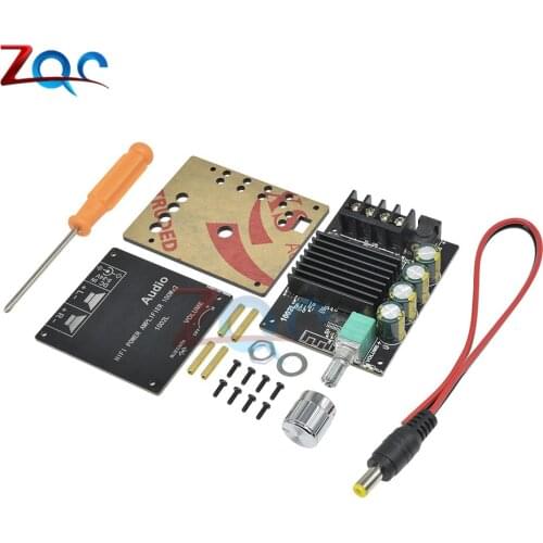 ZK-1002L Mini Wireless Bluetooth 5.0 TPA3116 Digital Power Audio Amplifier Board 100W X2 Stereo AMP Amplificador Home Theater