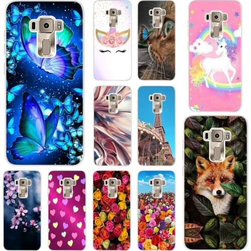 Printed Soft Case For Asus ZenFone 3 ZE520KL 5.2" Case Cover Silicone Phone Case For Asus ZenFone 3 Lite ZE520KL ZE 520KL Case