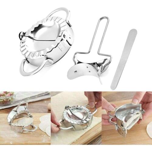 Stainless steel DIY Dumpling Mold Dumpling Wrapper Cutter Making Machine Cooking Pastry Tool Kitchen Tools Dumpling Maker Device