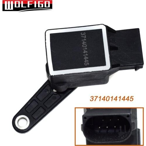 WOLFIGO Headlight Level Control Switch Sensor For BMW E39 E46 E60 E61 E65 E66 E67 E83 E85 E89 X5 Z4 X3 37146784697, 37140141445