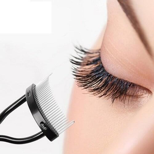 Eyelash Comb Eye Makeup Tools Eyelashes Separator Curler Makeup Mascara Applicator Lash Comb False Eyelashes Applicator Tool