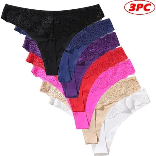 Fashion Embossed Thong Cotton Panties for Women Underwear Sexy Lingerie Female Underpants 3D Striped Cotton G-string Panties LW