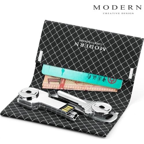 Smart Key Holder Key Chain Key Wallet Creative Travel Organizer Man Woman Rfid Wallet Anti Theft