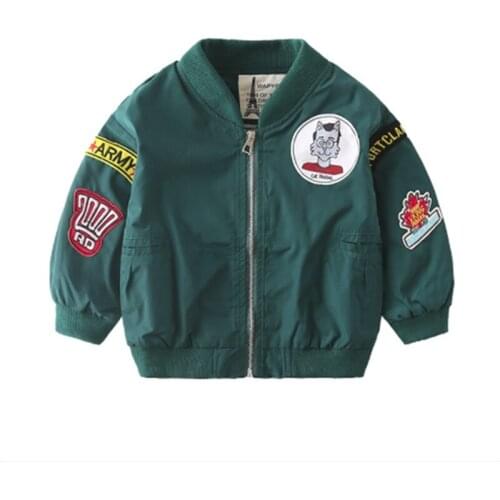 Boys Outerwear Spring Autumn Children Casual Jacket For baby Girl Toddler Fashion Coat Clothes Kids Tops Outfits Infant Suit