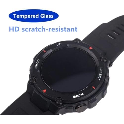 Tempered Glass for Huami Amazfit T-rex Pro Screen Protector Smart Watch protective Glass for Xiaomi Amazfit T-rex Cover Film