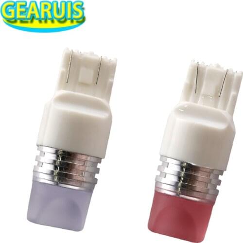 100pcs W21W T20 7443 580 7440 T25 3156 3157 P27W 3D 9 SMD 2835 LED White red yellow Turn Signal Light Backup Reverse Lamp 12V