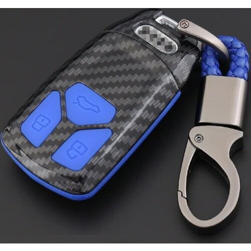 2018 New Fashion Car ABS Key Chian/Key Case/Key Bag for Audi A3 A5 Q3 Q5 A6 C5 C6 A4 B6 B7 B8 TT 80 S6 TTS 8s 2016 Accessories