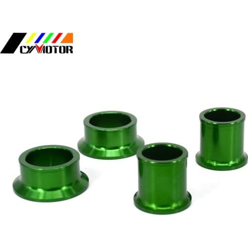 CNC Aluminum Front And Rear Wheel Hub Spacer For KAWASAKI KX125 KX250 06-08 KXF250 KXF450 KX250F KX450F 06-2018 kx250 2019 2020