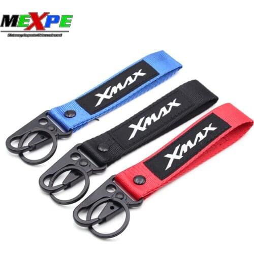Motorcycle key chain decorations suitable for Yamaha XMAX 300 universal high quality key chain key rope LOGO xmax convenient and