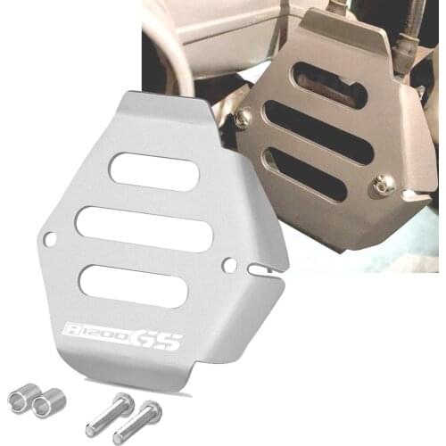 FOR BMW R1200GS Adventure 2010 2011 2012 2013 GS 1200 Motorcycle Accessories Aluminum Exhaust Flap Cover Protector R 1200 GS Adv