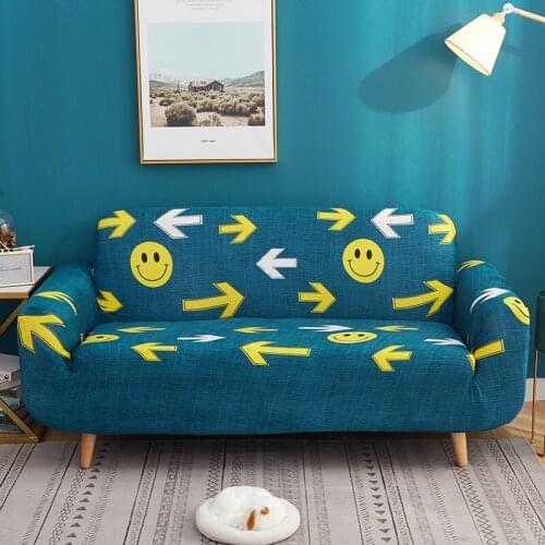 Stretch Slipcovers Sectional Elastic Stretch Sofa Cover for Living Room Couch Cover L shape Armchair Cover Single/Two/Three seat